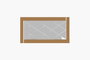 Hanah Home Espejo Pierre - Bronce, Blanco v2